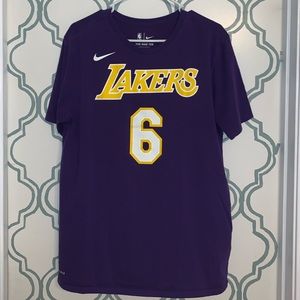 nike lakers jordan clarkson shirt